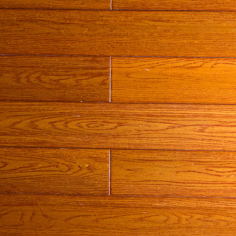 Oka Light Brown Yellow Matte Solid Wood Flooring