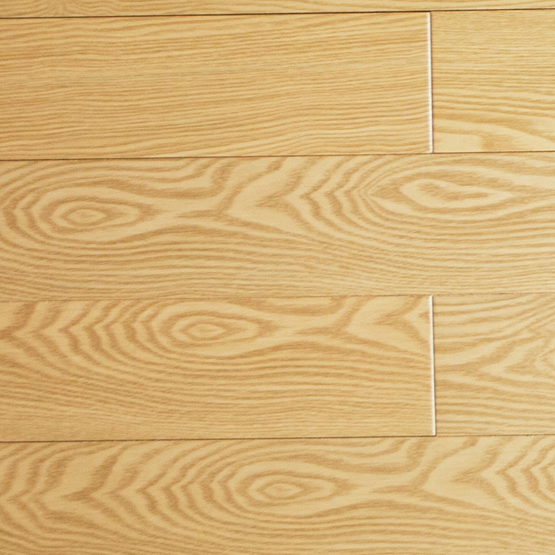 Ash Light Yellow Natural Grain Solid Wood Flooring