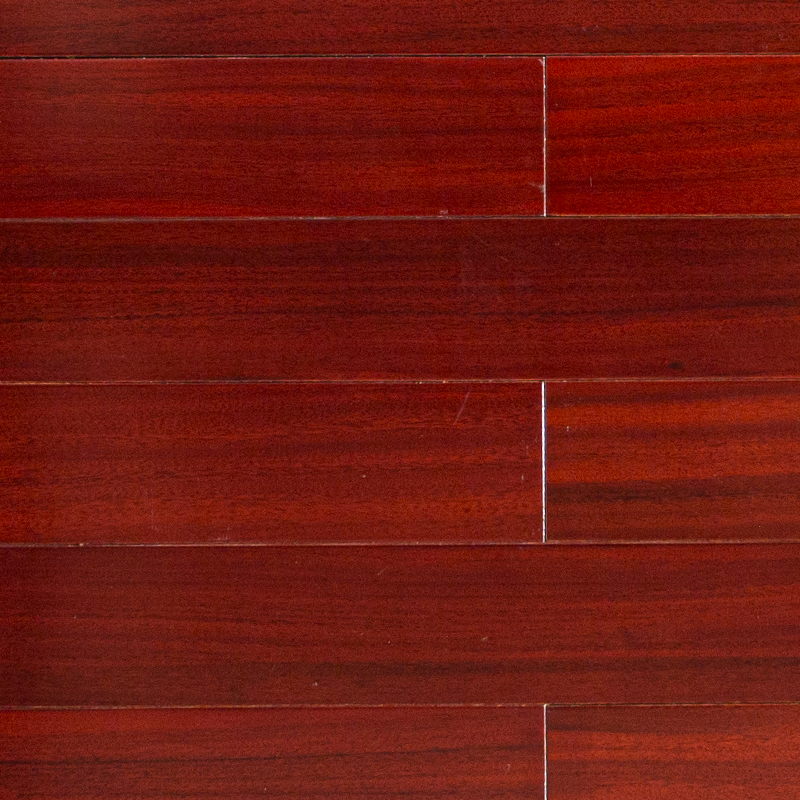 Padauk Deep Red Brown Solid Wood Flooring