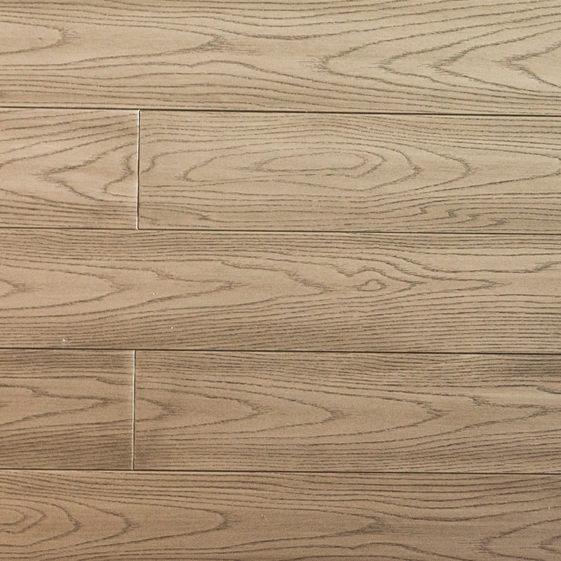 Oak Light Grey Distressed Solid Wood Flooring