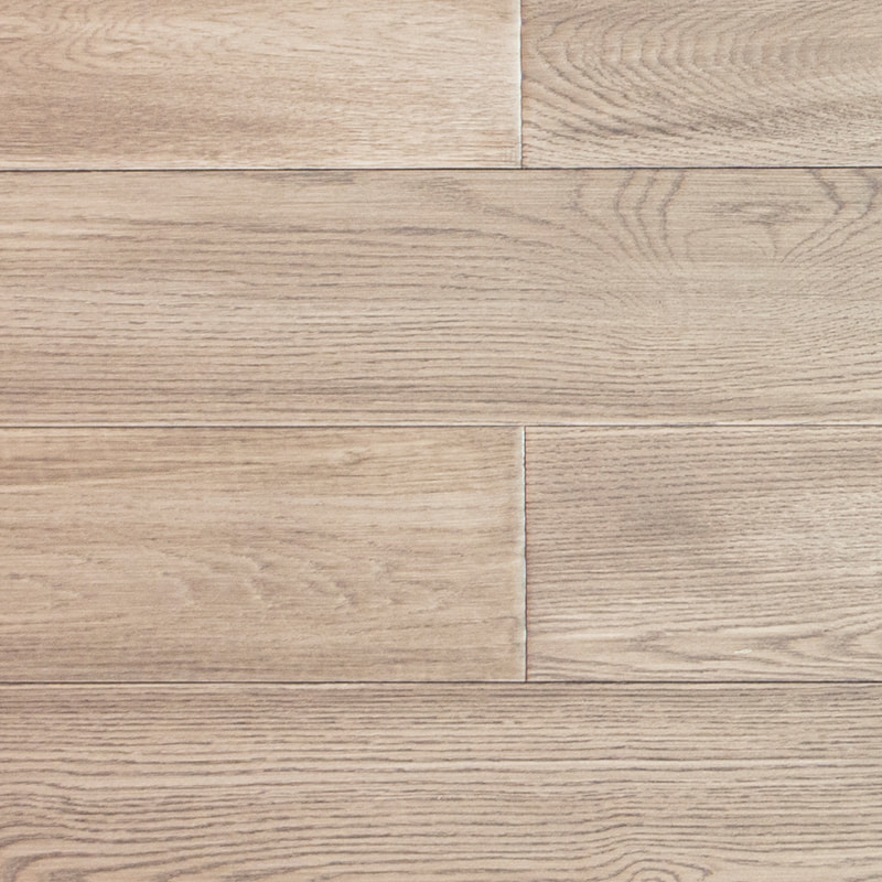 American Red Oak Light Grey Glaze Wide Plank Solid Wood Flooring