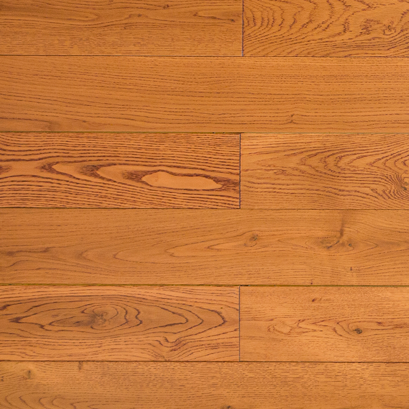 Oka Red Brown Solid Wood Flooring
