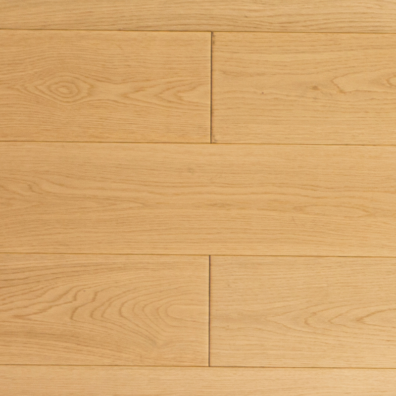 Oak Beige Wire - brushed Click Solid Wood Flooring