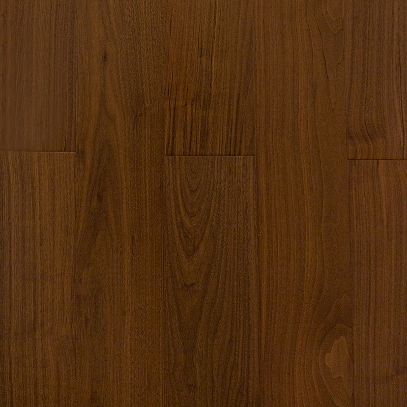 Multi-Ply Walnut Dark Brown Smooth Surface Click Engineered Wood Flooring
