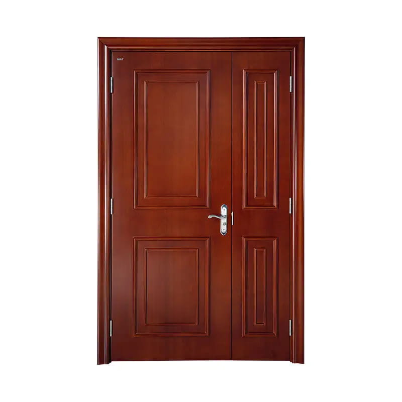 Warm Auburn Mahogany Exterior Door