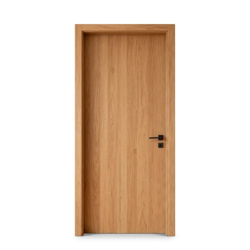Fire-Rated Acoustic Natural Honey Oak Modern Minimalist Flush Door: A Complete Specification and Project Guide