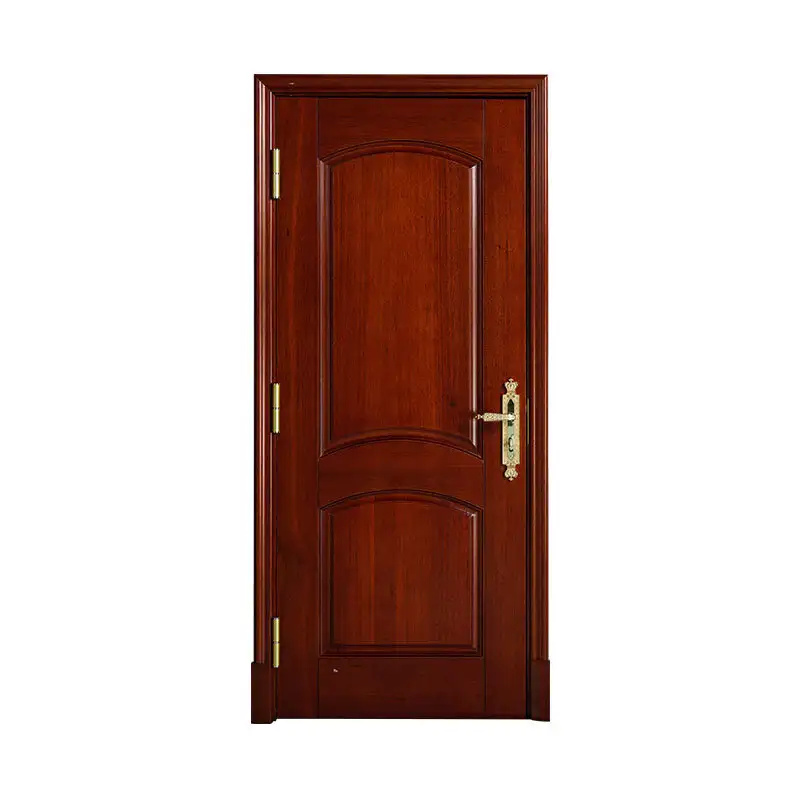 Classic Crimson Walnut Door