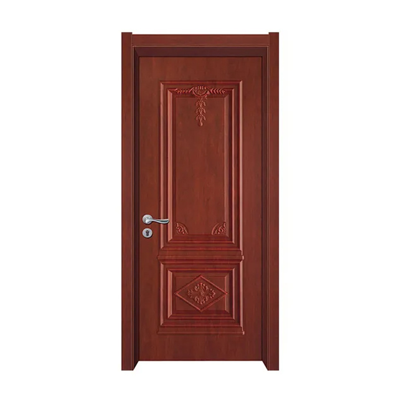 Classic Mahogany Carved Solid Wood Door