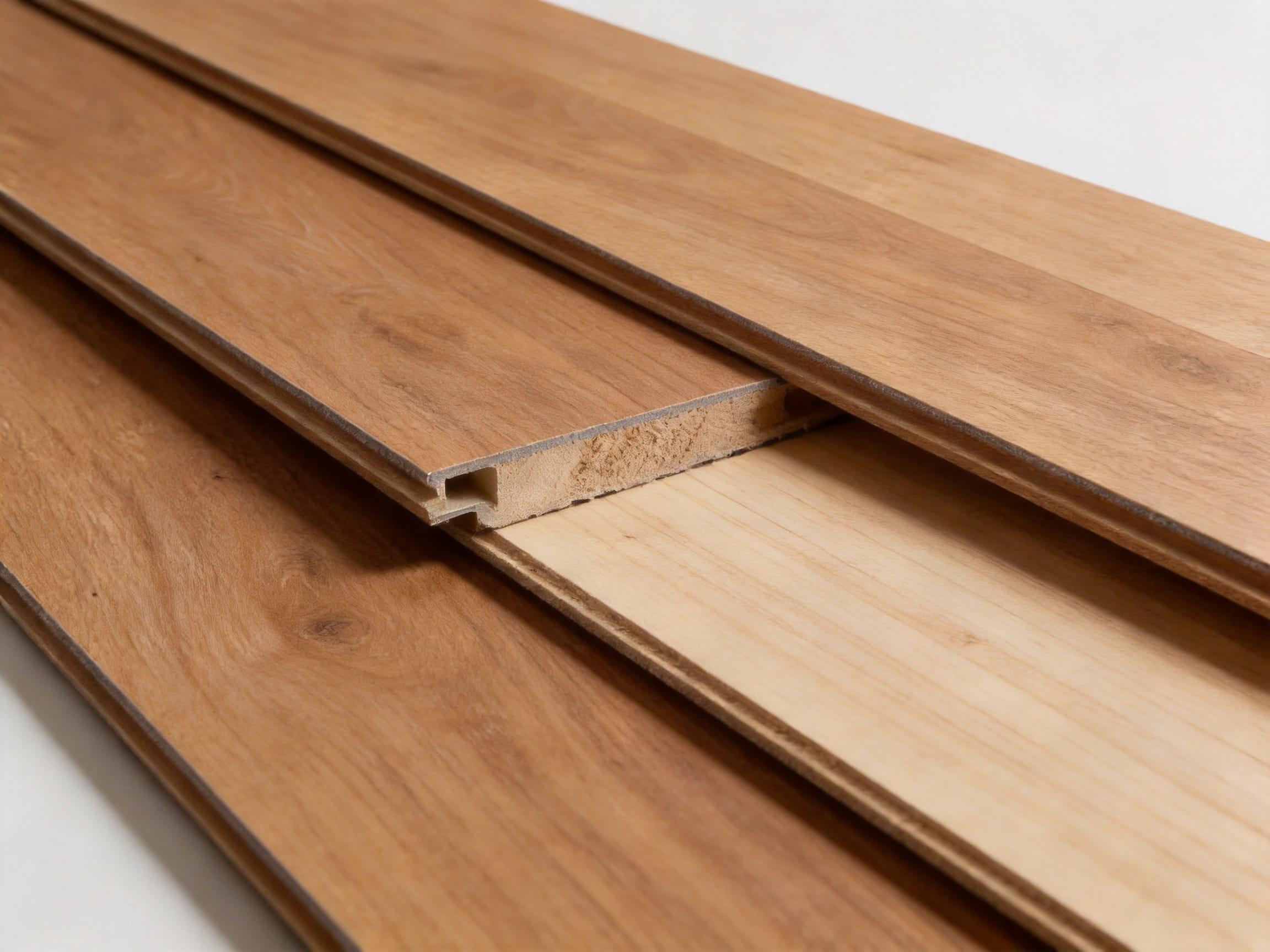 Multi-Layer Light Brown Mountain Grain Lock DIV Engineered Wood Flooring for Stable, Elegant Interiors