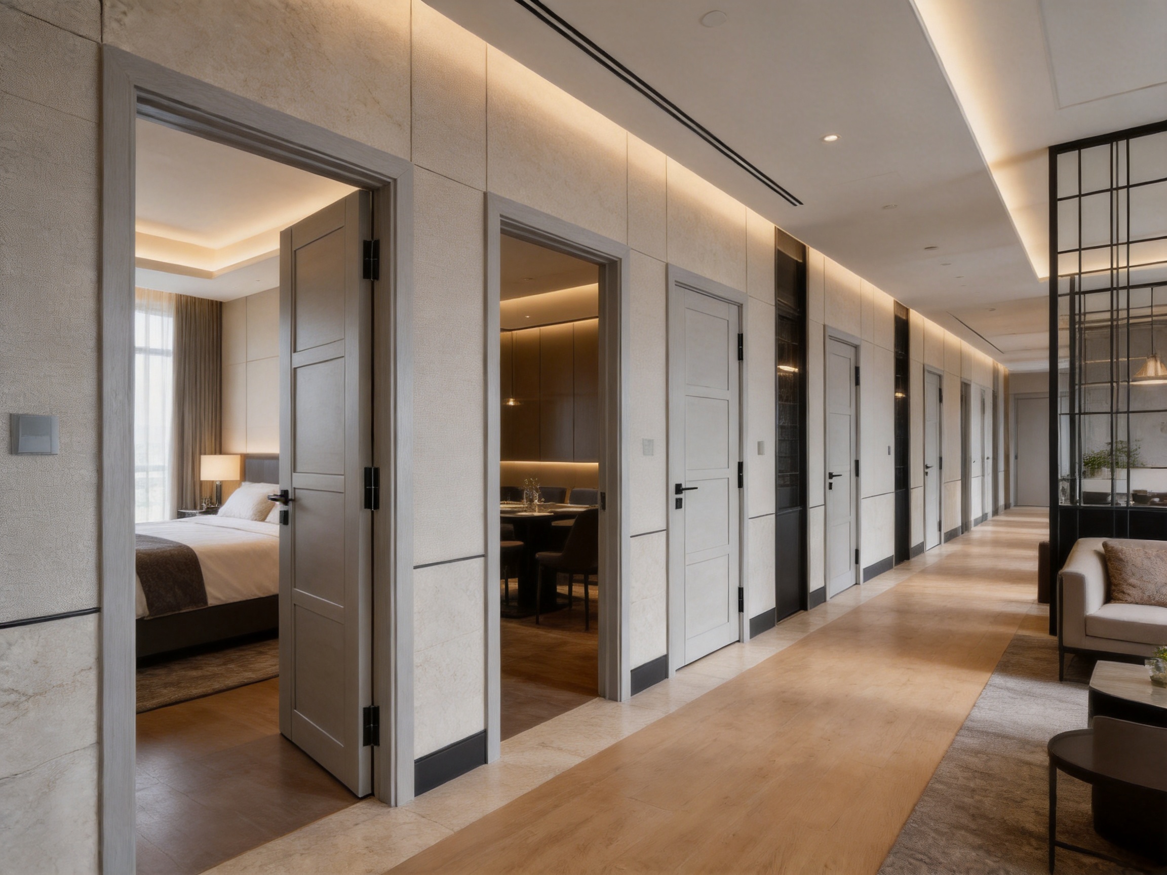 Washed Grey Cathedral Grain Engineered Veneer Doors: A Specification Guide for Residential and Commercial Interiors